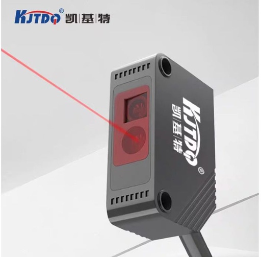 KJT CX-F121-Z TOF40 Sensor de interruptor fotoeléctrico cuadrado de metal, detección de larga distancia ajustable, 4 m 